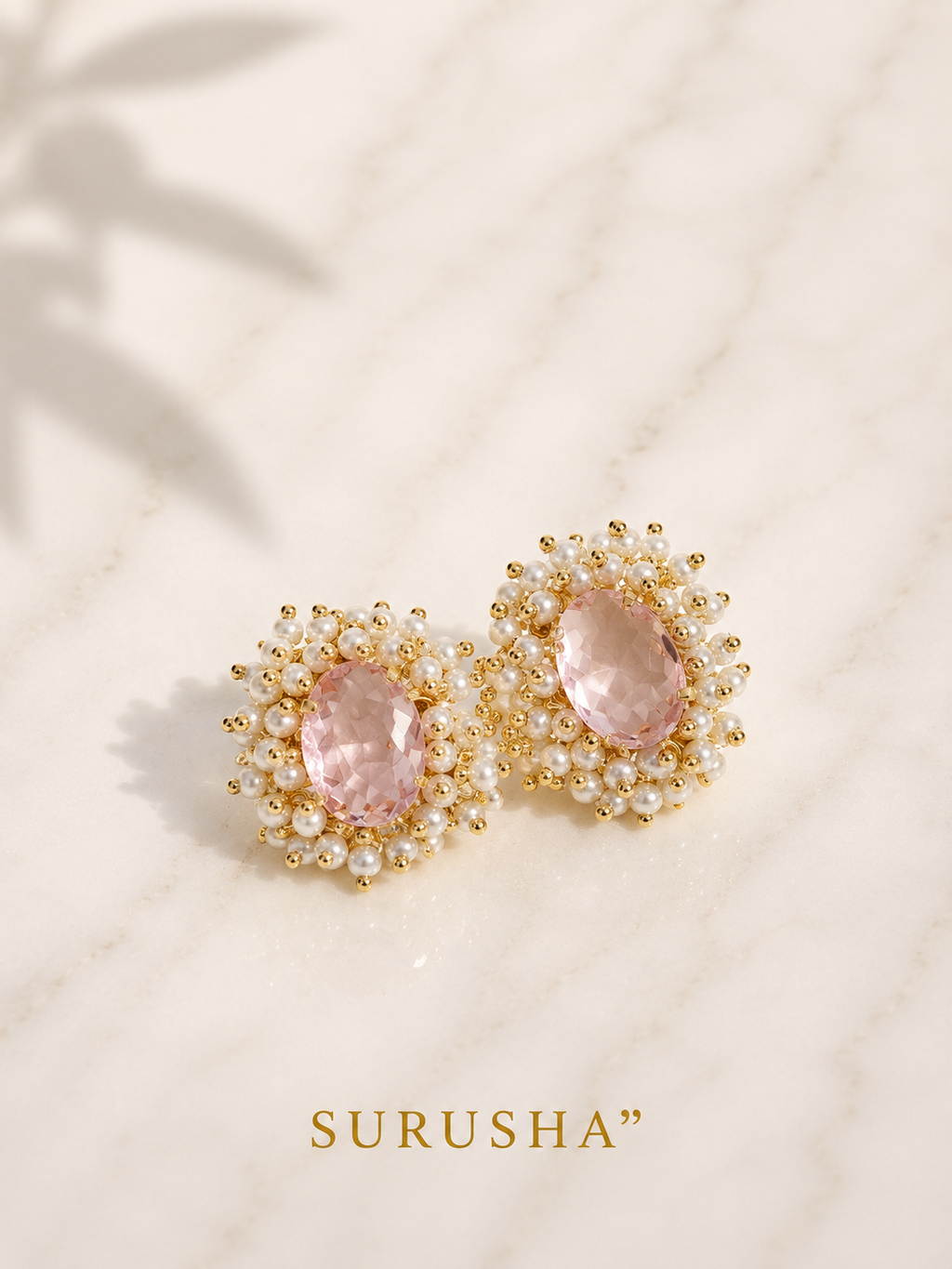 Classic Halo Stud Earings