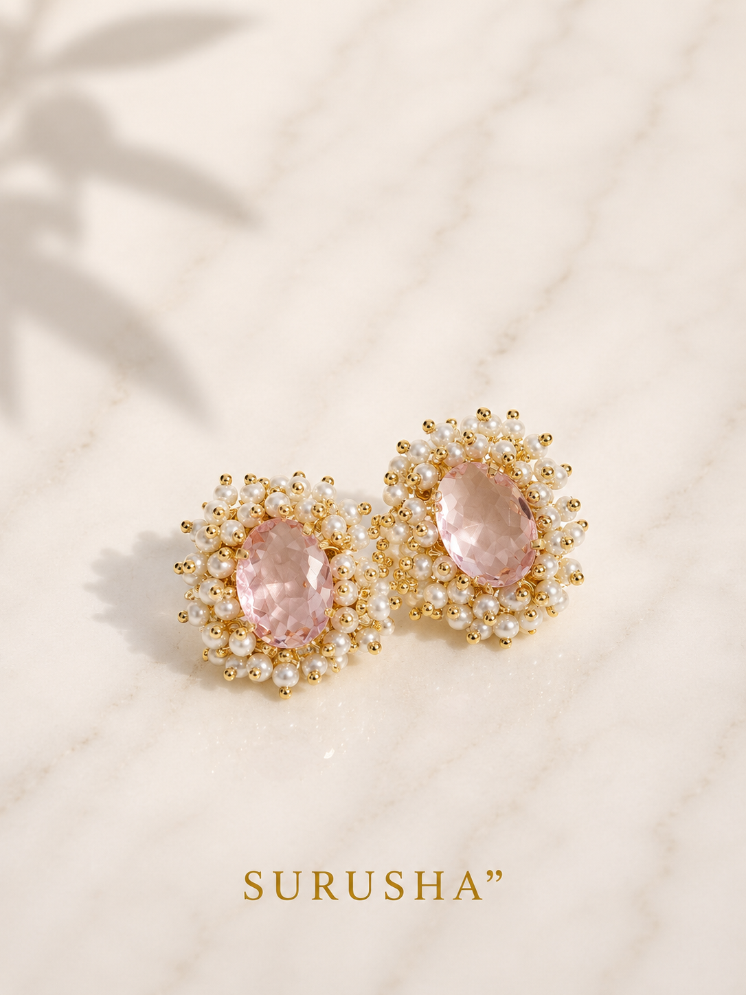 Classic Halo Stud Earings