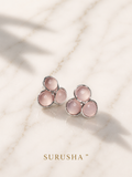 Triple Bead Drop Earrings – Everyday Chic