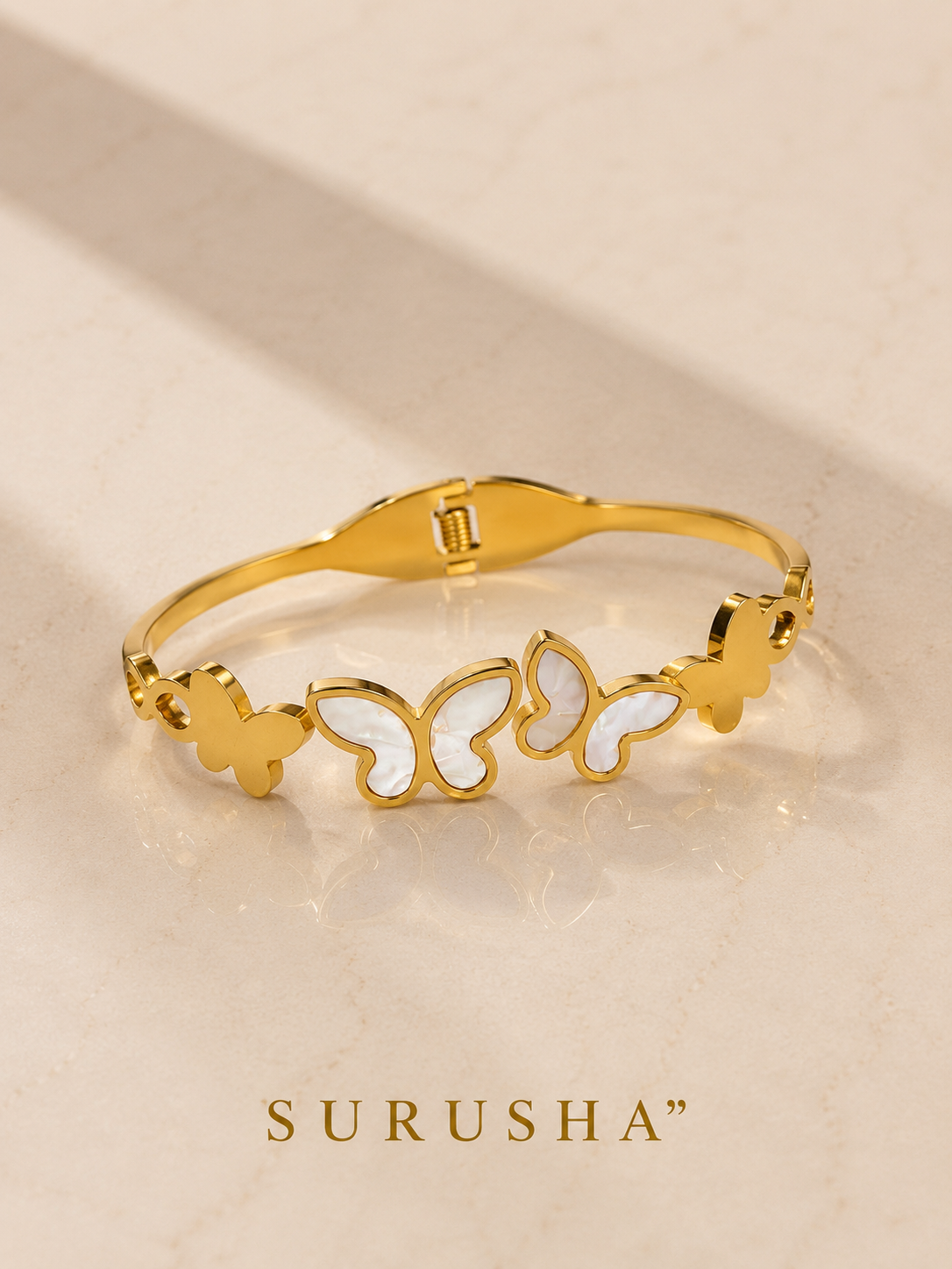 Surusha Gold-Tone Kada