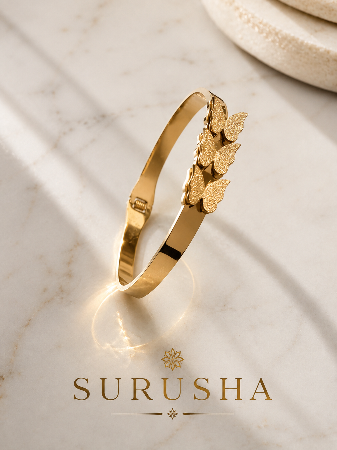 Surusha Butterfly Design Kada