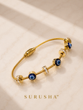 Evil Eye cuff Bracelet