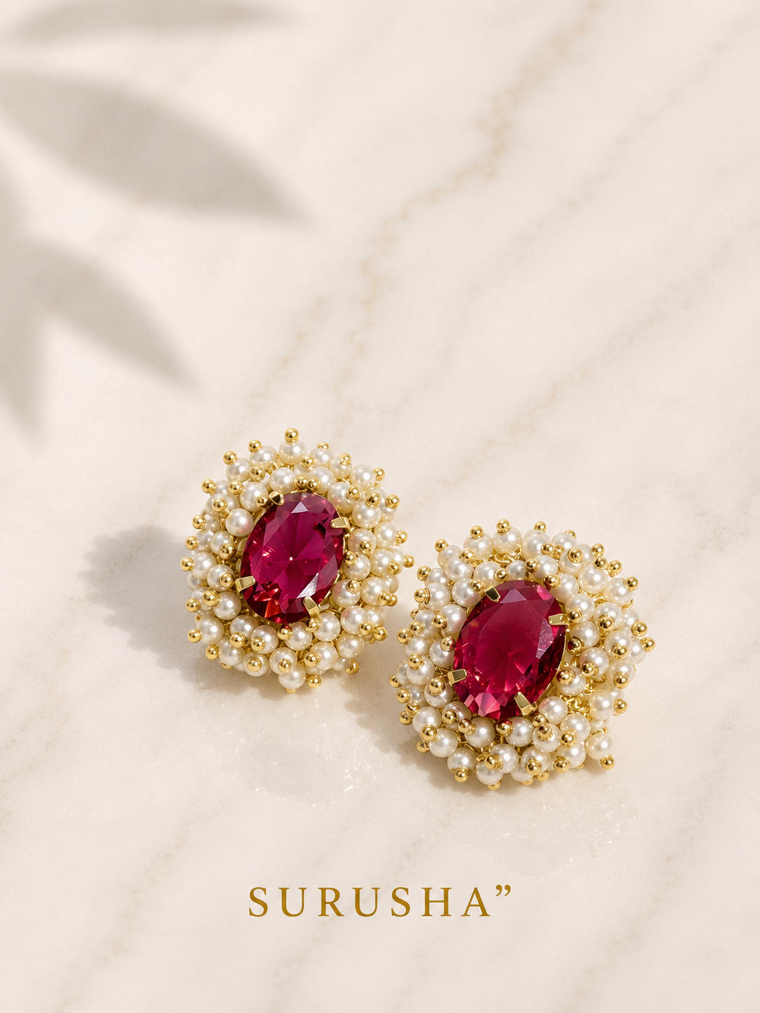 Classic Halo Stud Earings