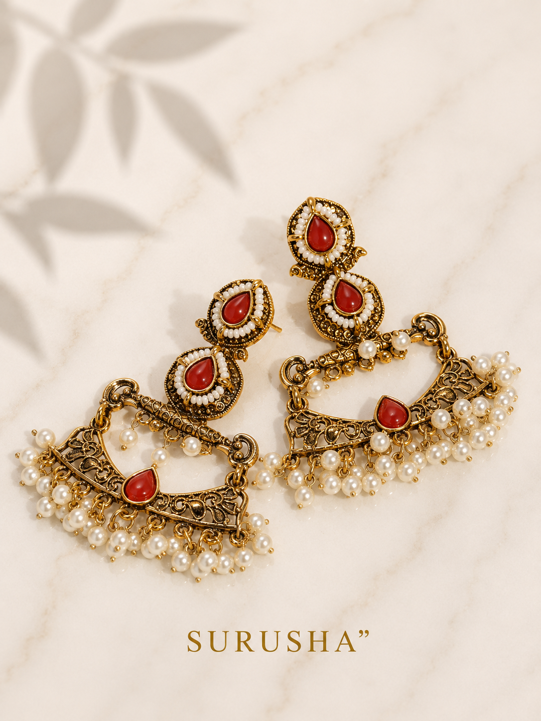 Heritage Hues Earrings – Traditional Fashion Jewellery